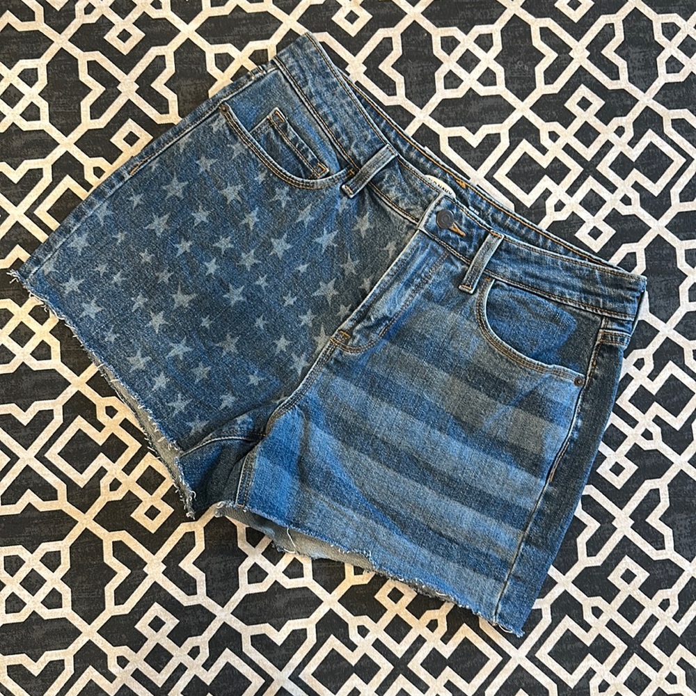 Old Navy denim shorts - Stars & Stripes/July 4th